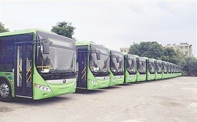 河南开封：40辆新能源公交车即将投入运营